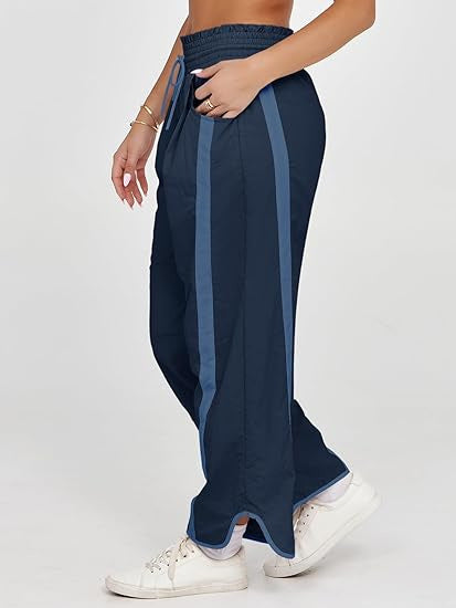 VVZ Women's Loose Barrel-Leg Trousers