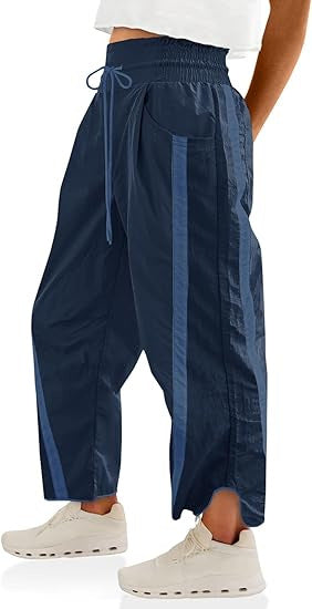 VVZ Women's Loose Barrel-Leg Trousers