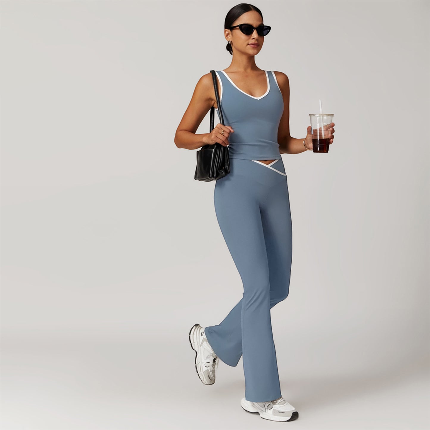 VVZ Women's sleeveless fitness yoga wear