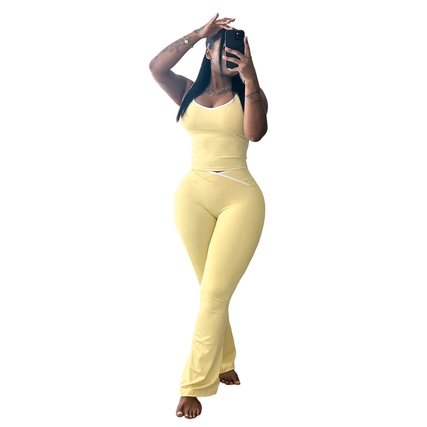 VVZ Women's sleeveless fitness yoga wear