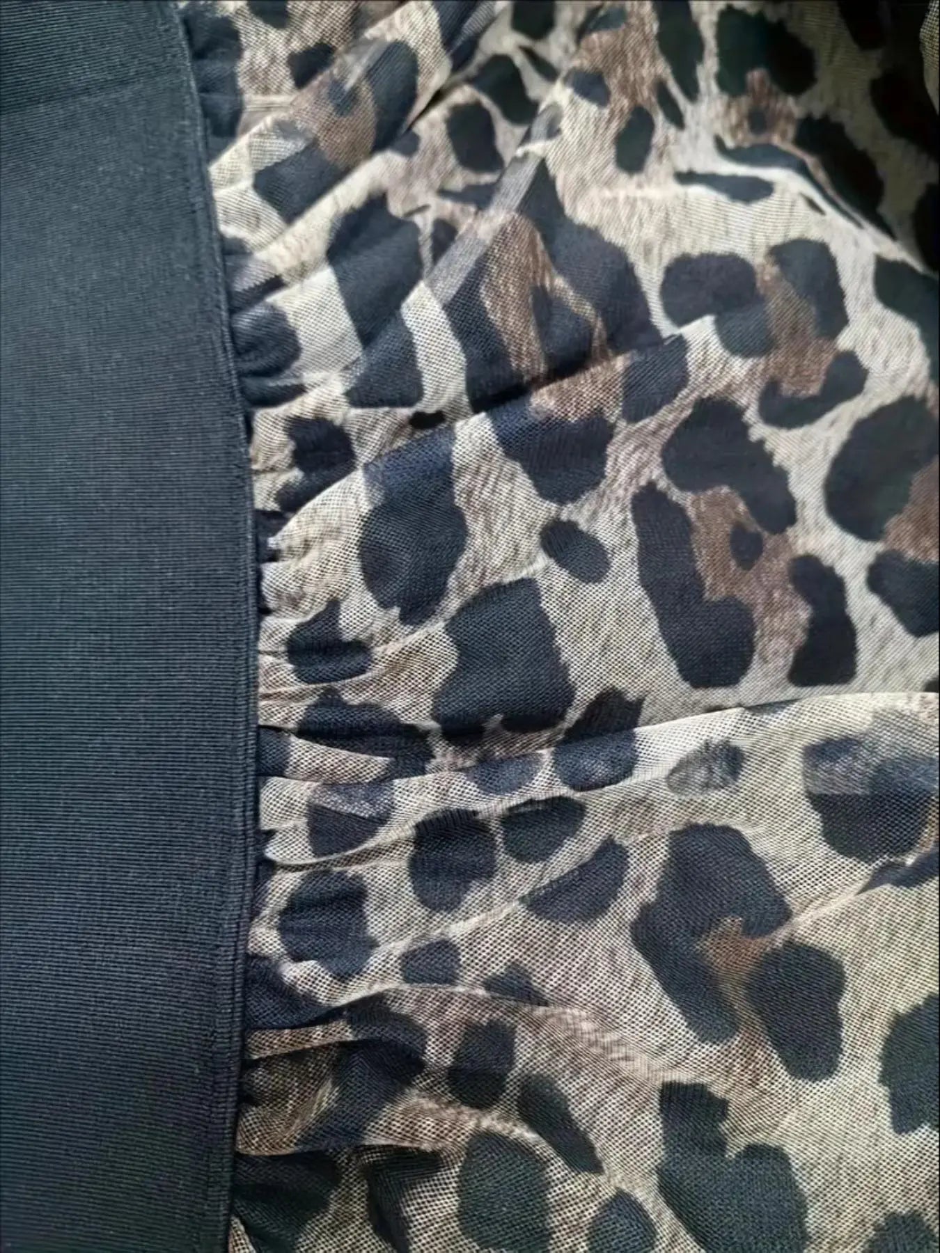 VVZ Women's Leopard-Print Maxi Dress