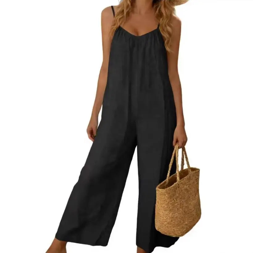 VVZ Women's Backless Jumpsuit