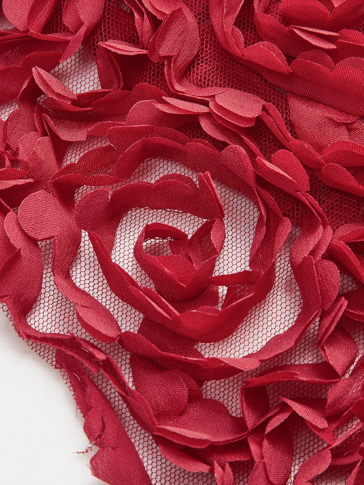 VVZ High-Waist Rosette Skirt
