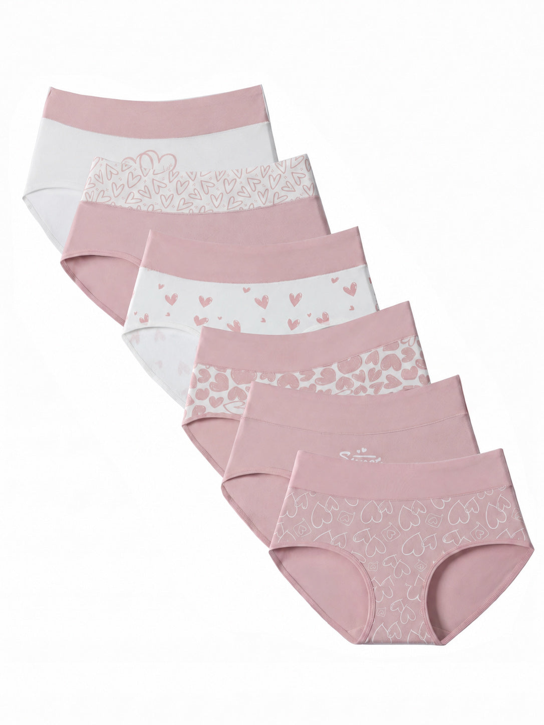 VVZ Women's Plus-Size High-Waisted Panties
