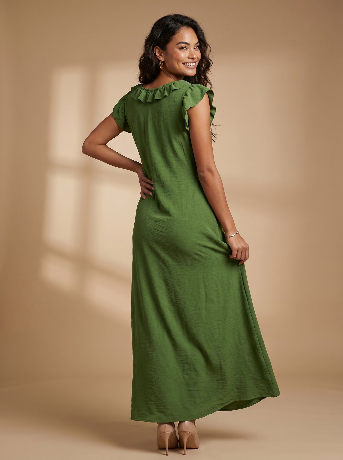 VVZ Summer Bohemian-Style Maxi Dress