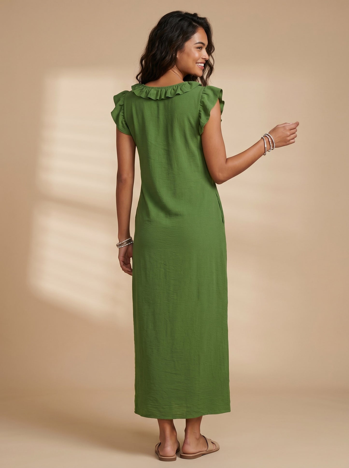 VVZ Summer Bohemian-Style Maxi Dress