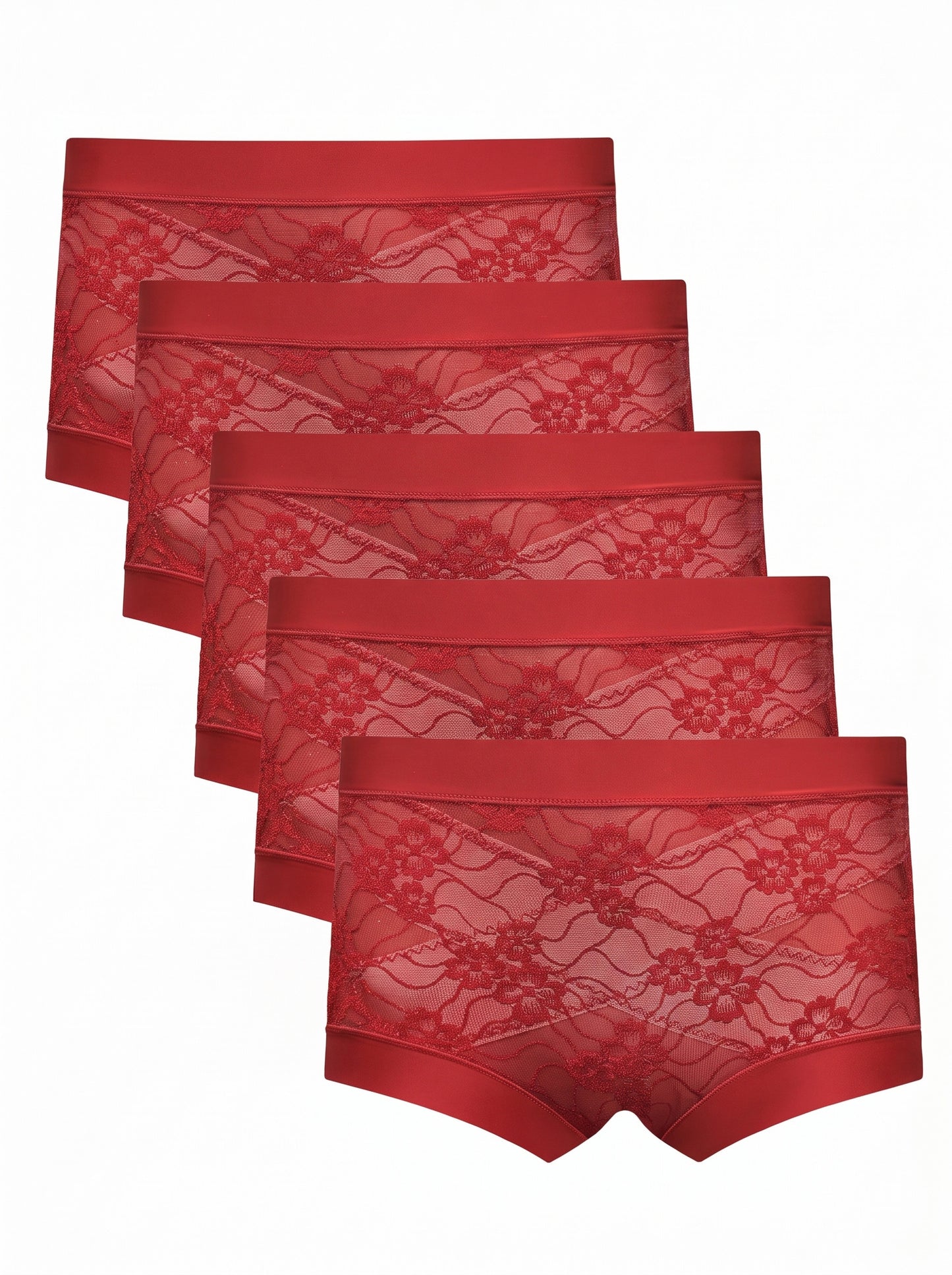 VVZ Women's high-waisted lace panties