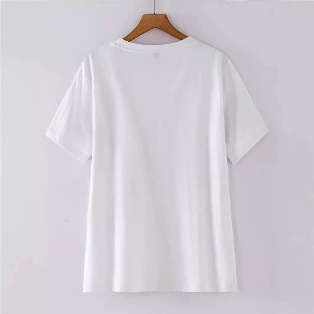 VVZ Women's Animal-Print Crew-Neck Top