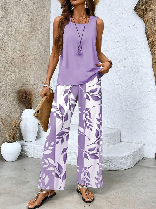 VVZ Women's Casual Two-Piece Set