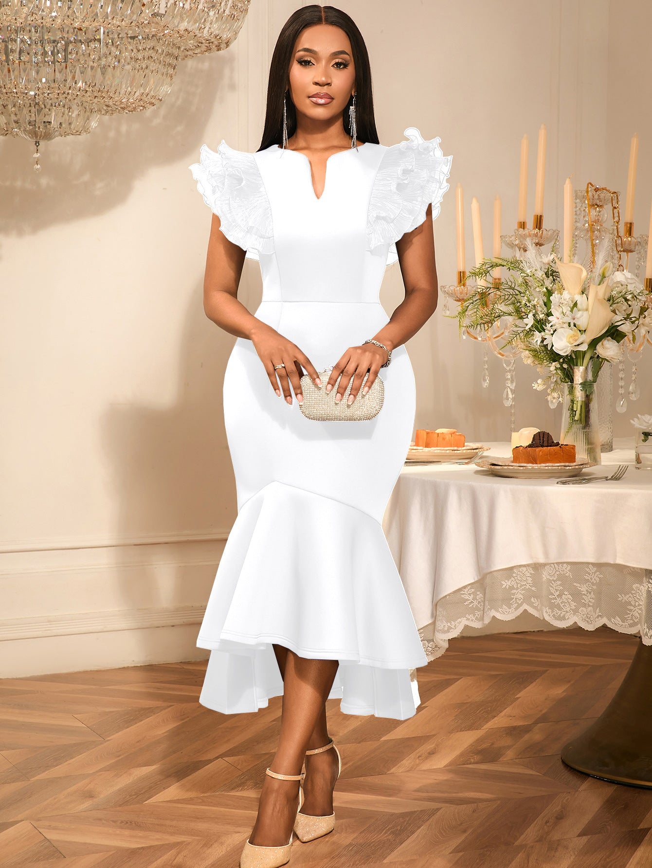 VVZ Sexy European-Style Mermaid Gown