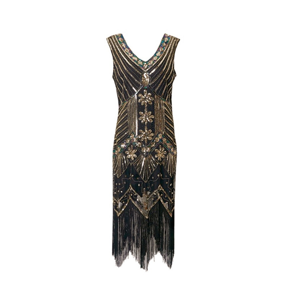 VVZ Sequin Evening Gown