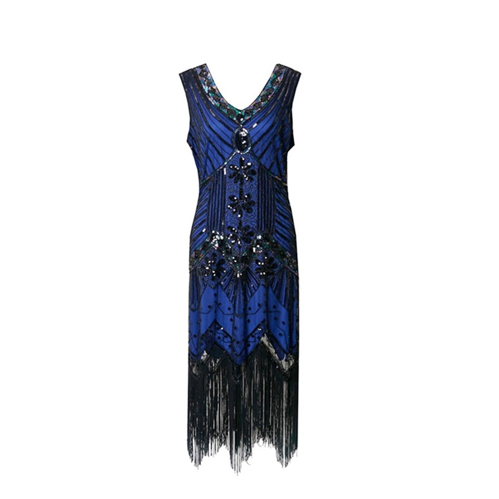 VVZ Sequin Evening Gown