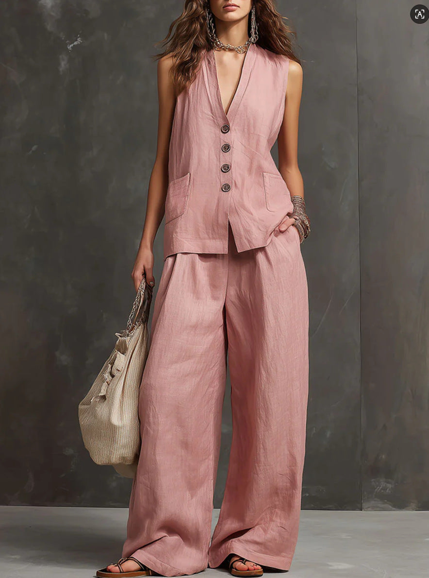 VVZ Women's Relaxed-Style Two-Piece Set