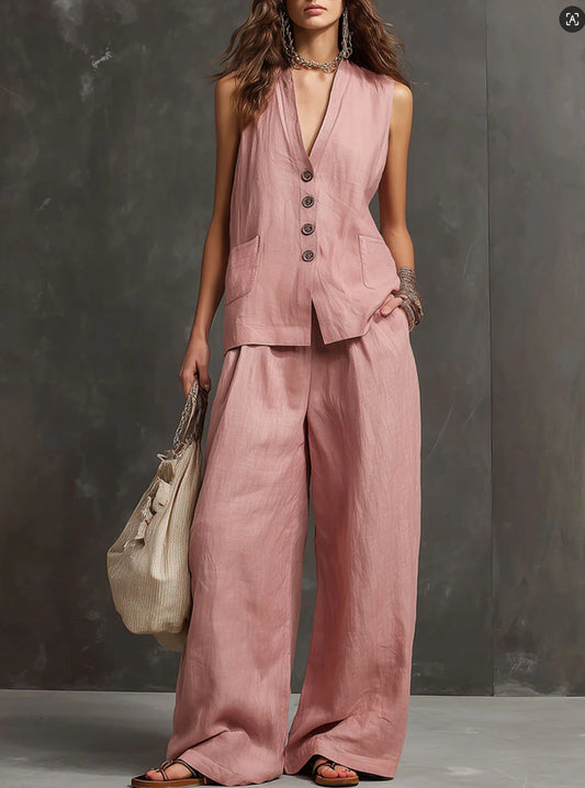 VVZ Women's Relaxed-Style Two-Piece Set