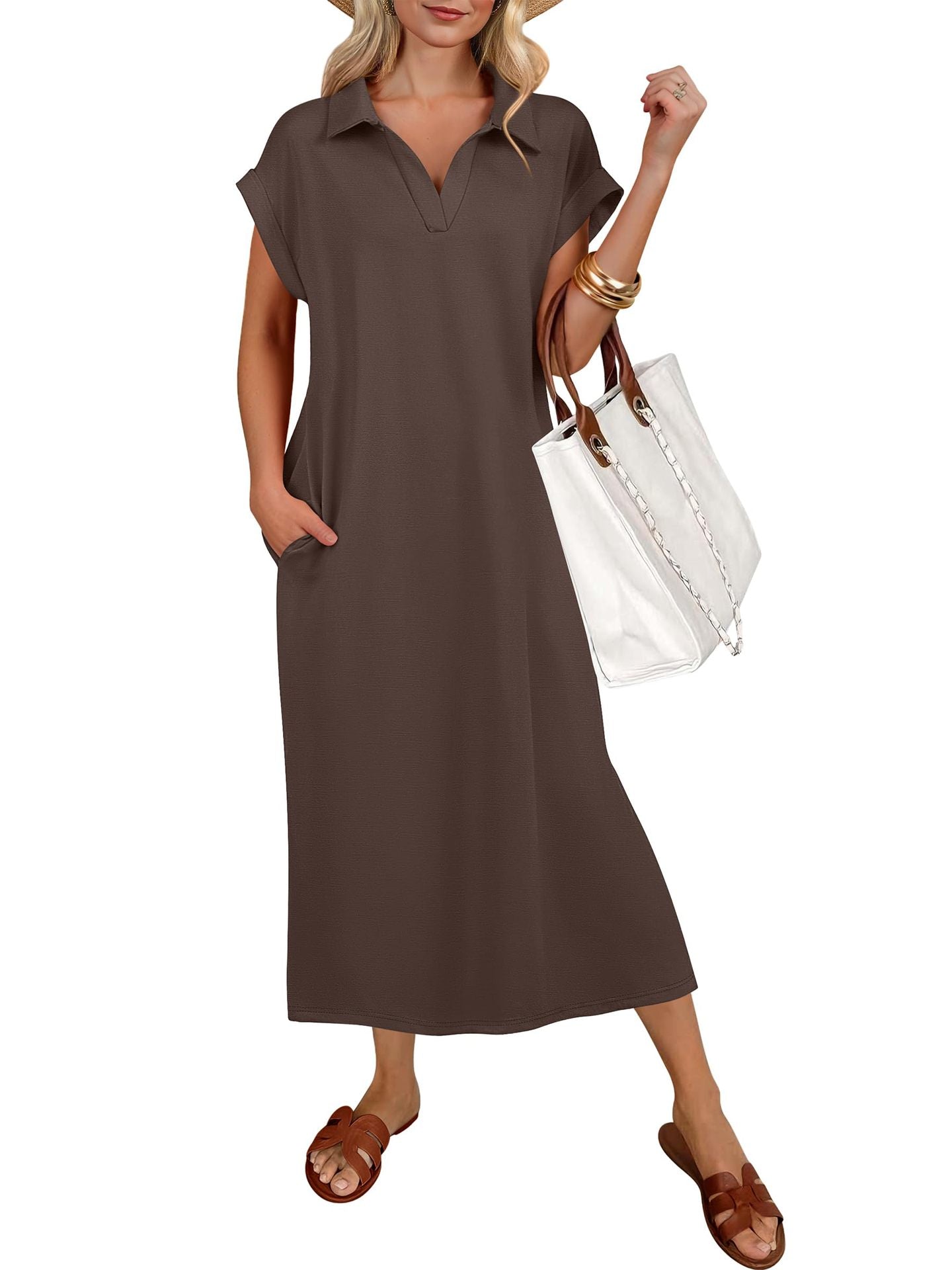 VVZ Women's Summer Casual Mid-Length Skirt