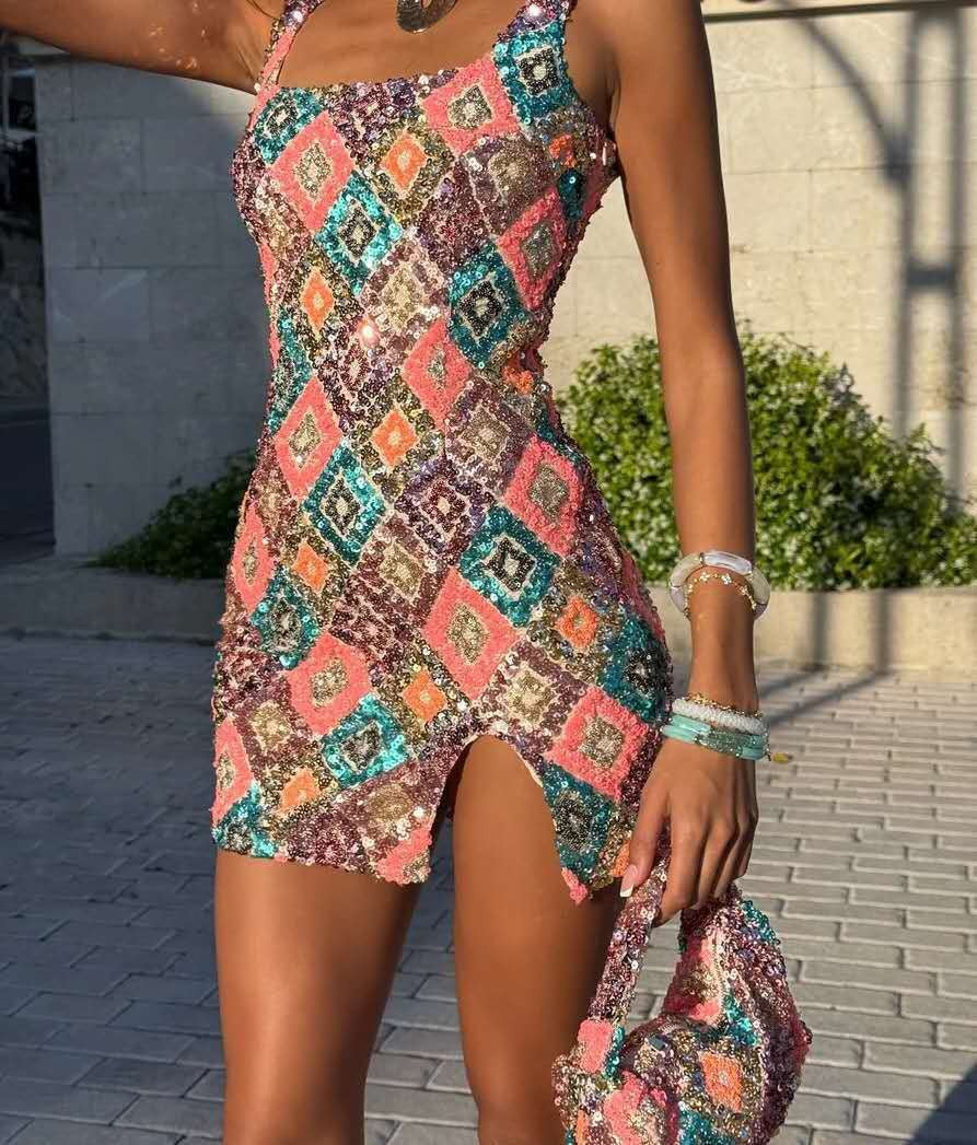 VVZ Women's Stylish Sleeveless Summer Dress