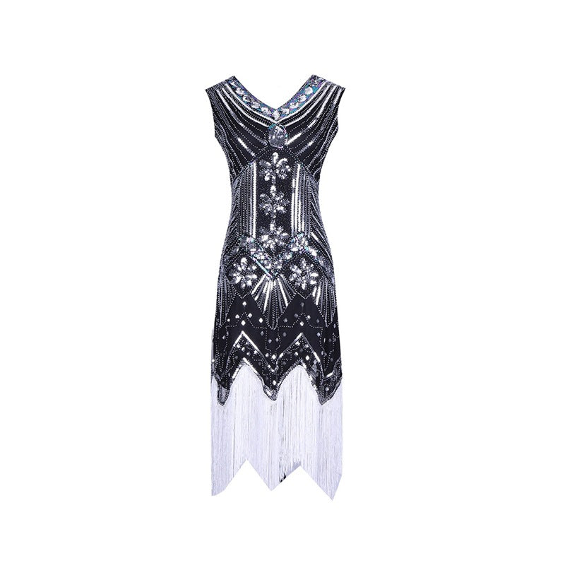 VVZ Sequin Evening Gown
