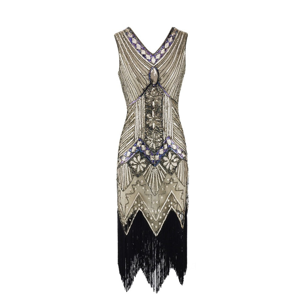 VVZ Sequin Evening Gown