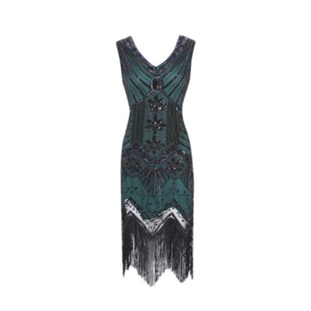 VVZ Sequin Evening Gown