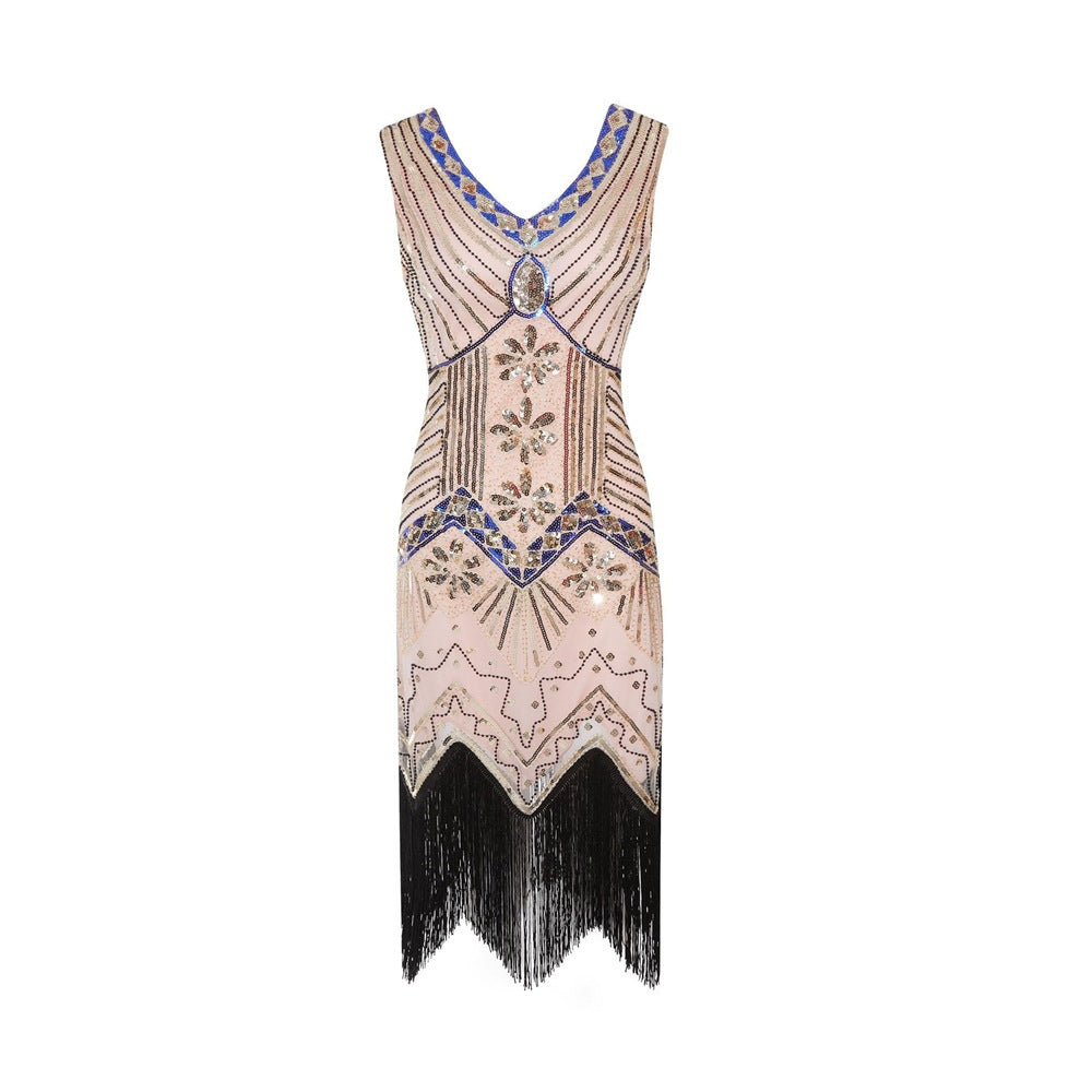 VVZ Sequin Evening Gown