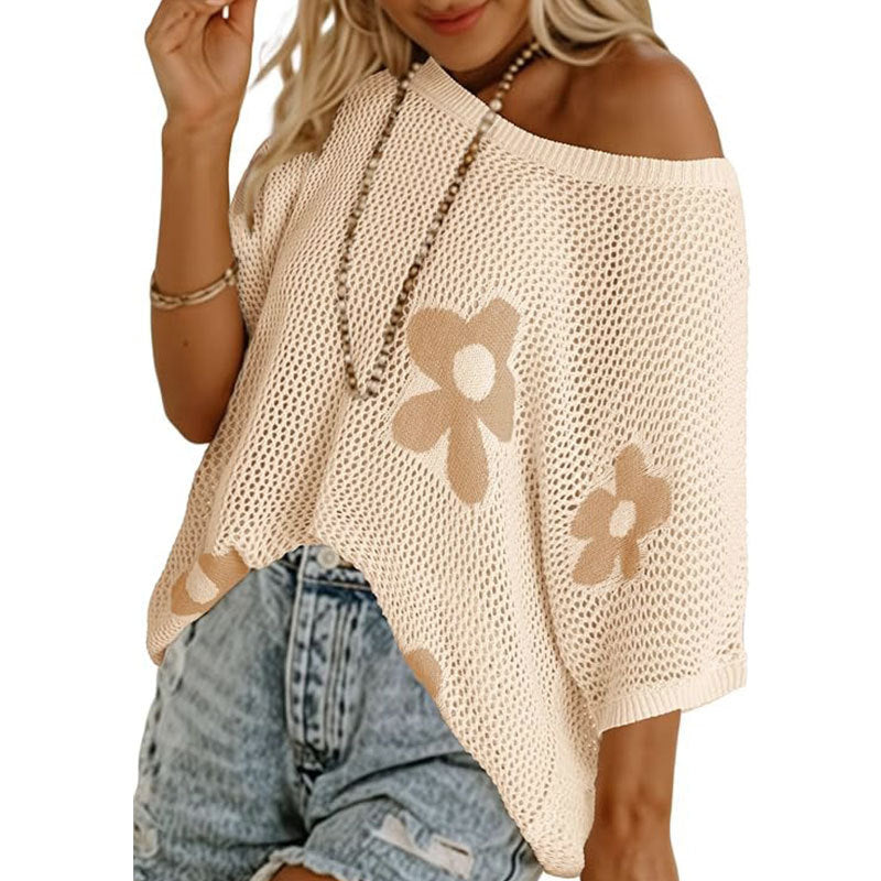 VVZ Women's Lightweight Knitted Pullover
