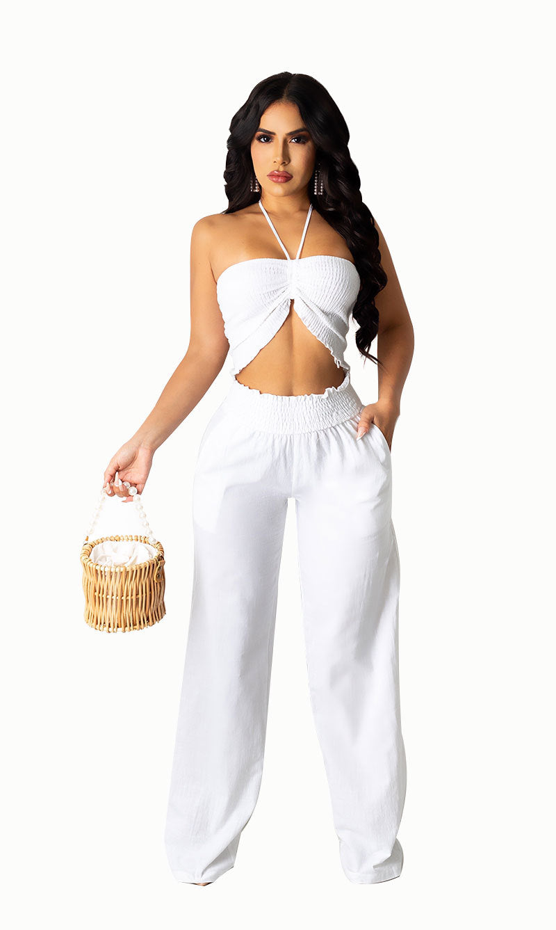 VVZ Summer Lightweight Casual Fitted Two-Piece,