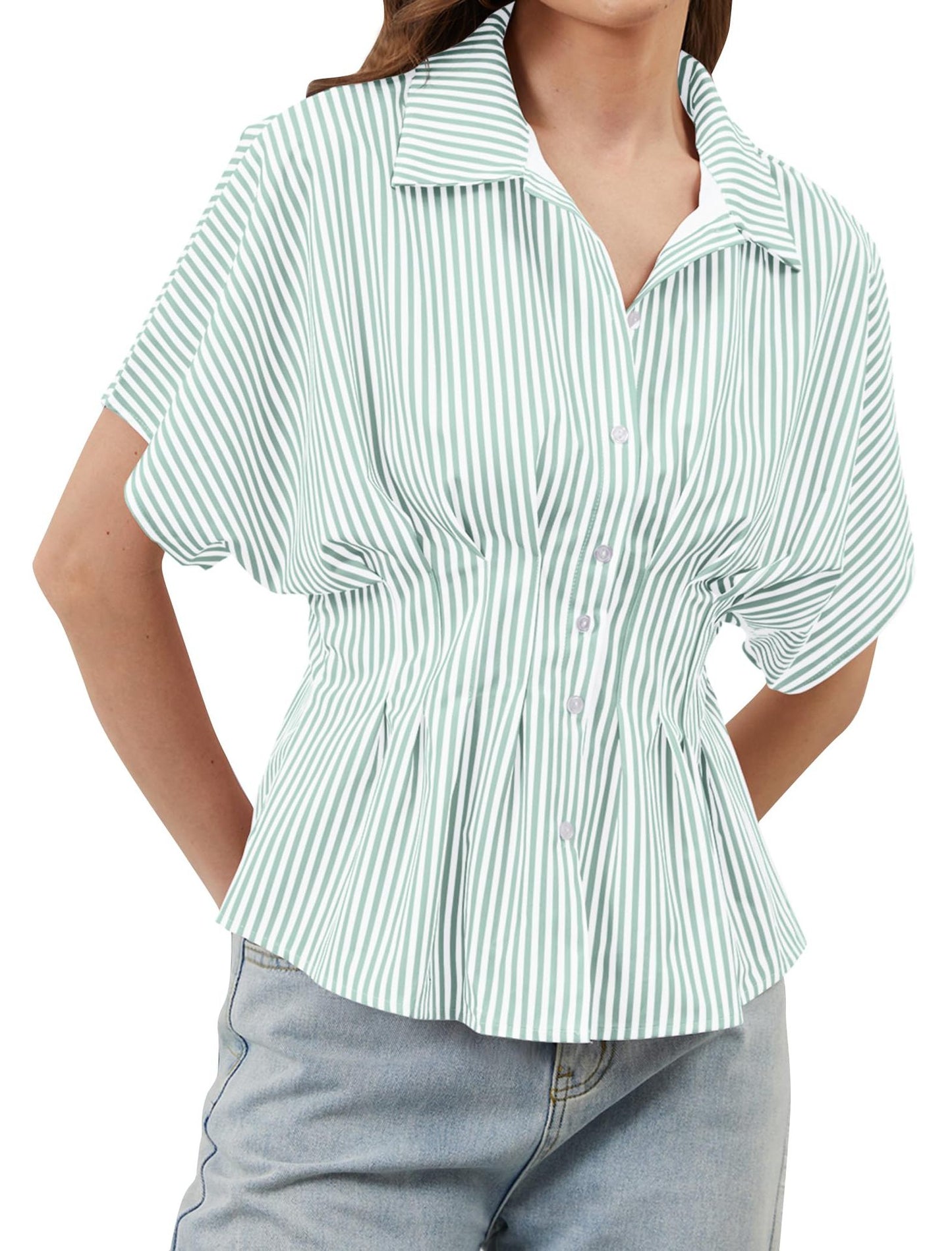 VVZ Women's Striped Shirt