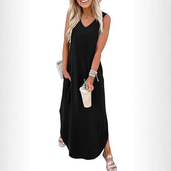 VVZ Summer Casual Floral Dress