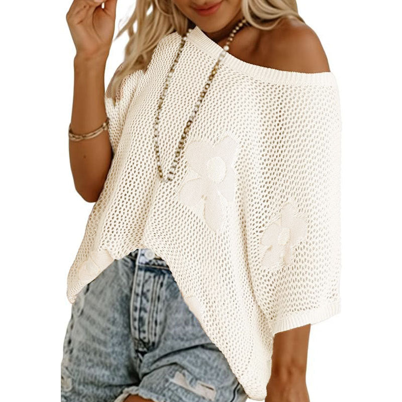 VVZ Women's Lightweight Knitted Pullover
