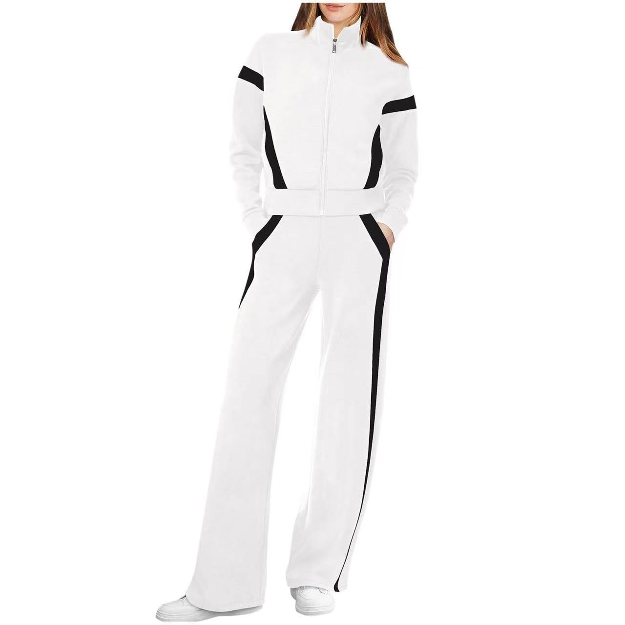 VVZ Lounge Sets for Women Sweatsuit 2 Piece Outfits Sweatshirt