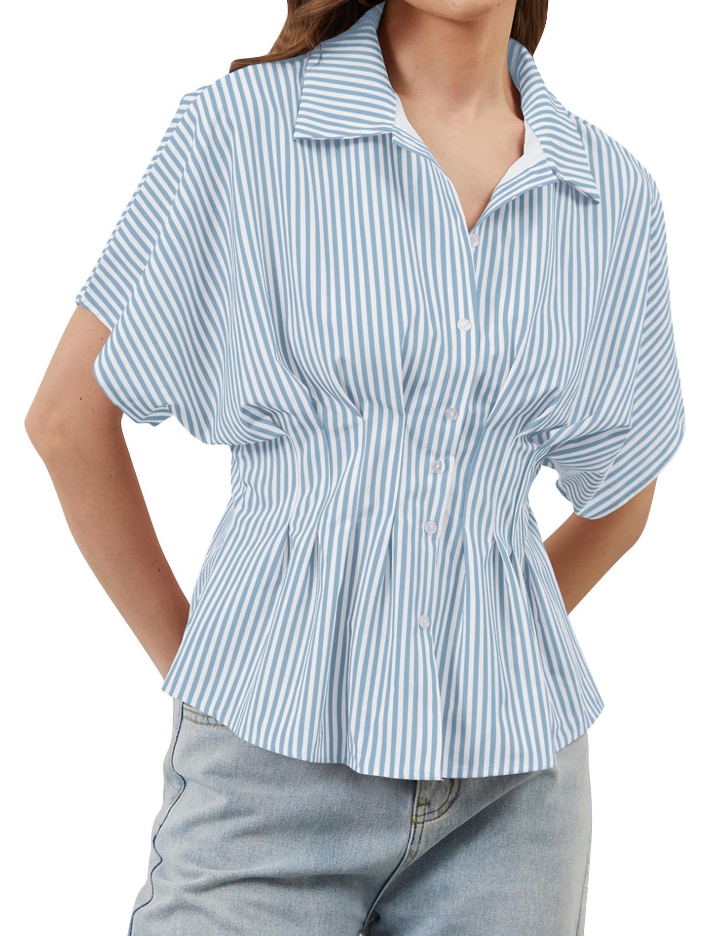 VVZ Women's Striped Shirt
