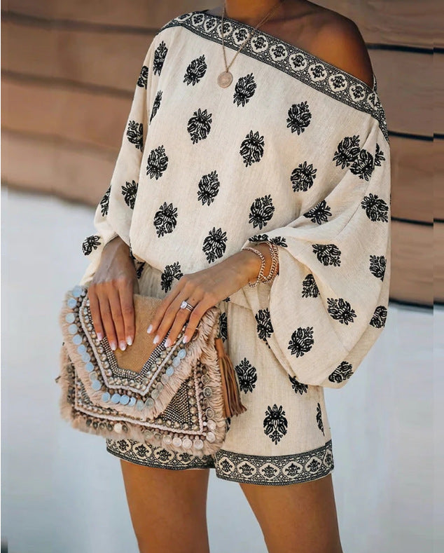 VVZ Women's Boho 2 Piece Set