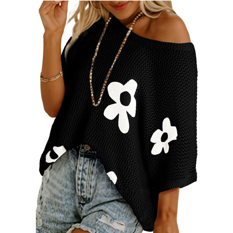 VVZ Women's Lightweight Knitted Pullover