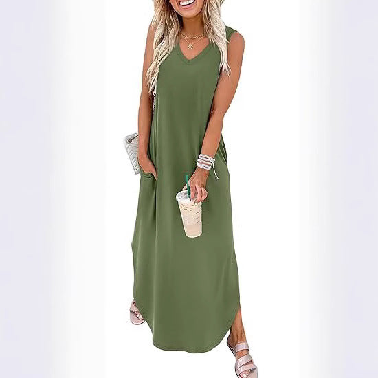 VVZ Summer Casual Floral Dress