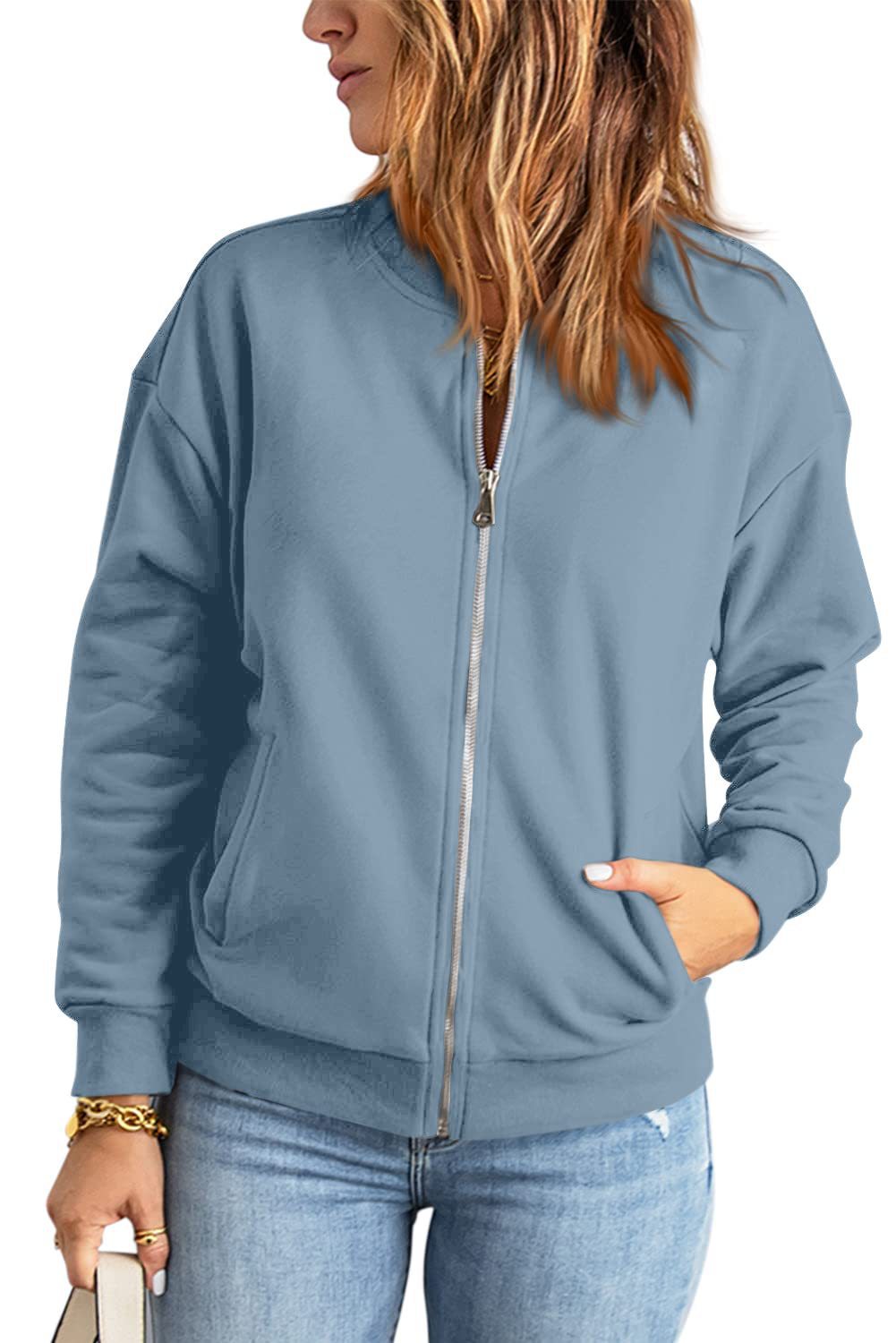 VVZ Womens Zip Up Sweatshirts Jackets