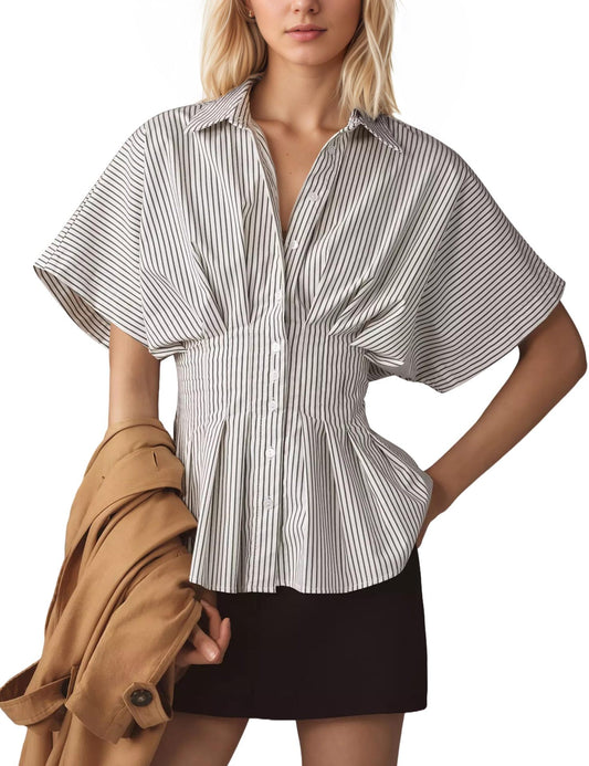 VVZ Women's Striped Shirt