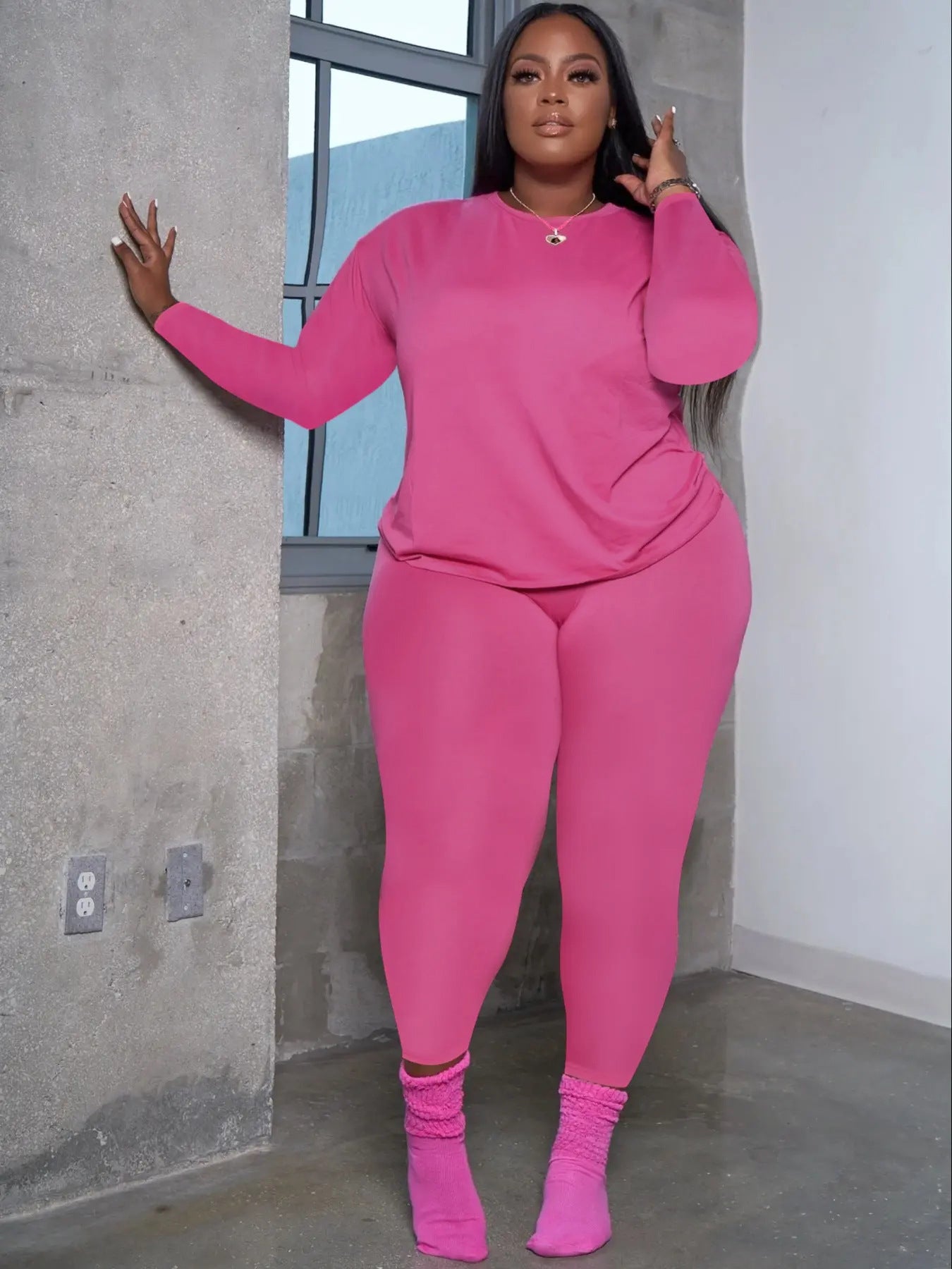 VVZ Women's Plus Size 2-Piece Set