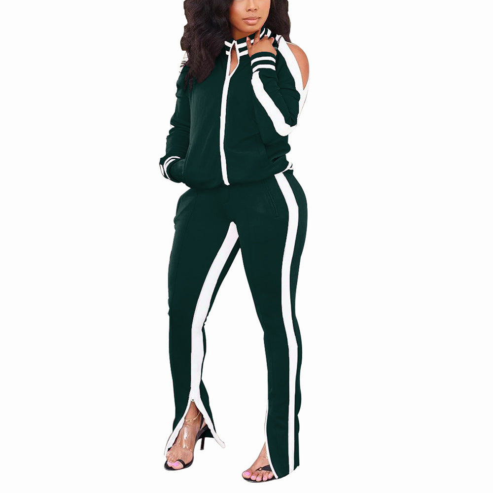 VVZ Women Casual 2 Piece Outfit Long Pant Set