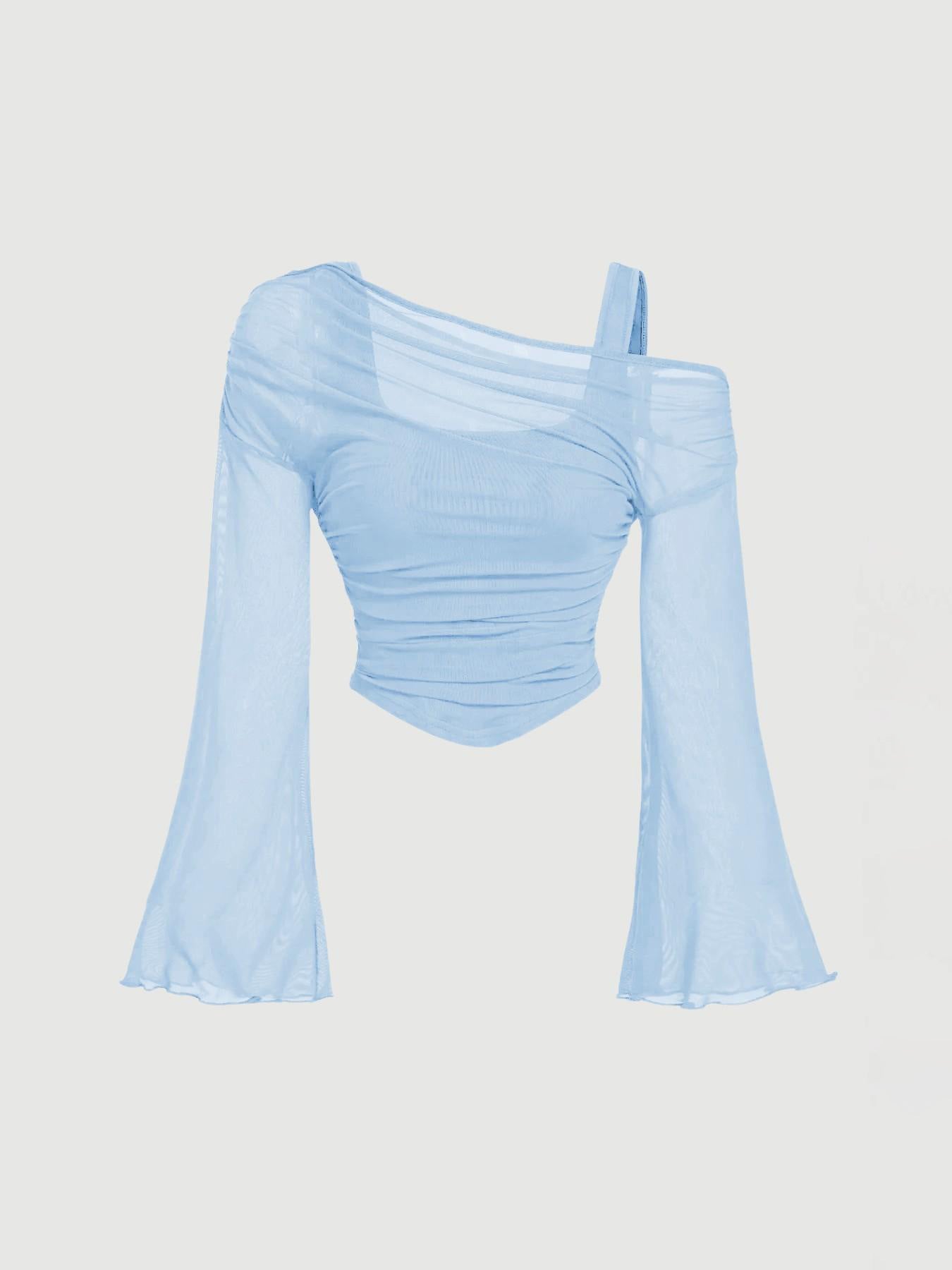VVZ Women's Drop Shoulder Slim Fit Casual T-Shirt