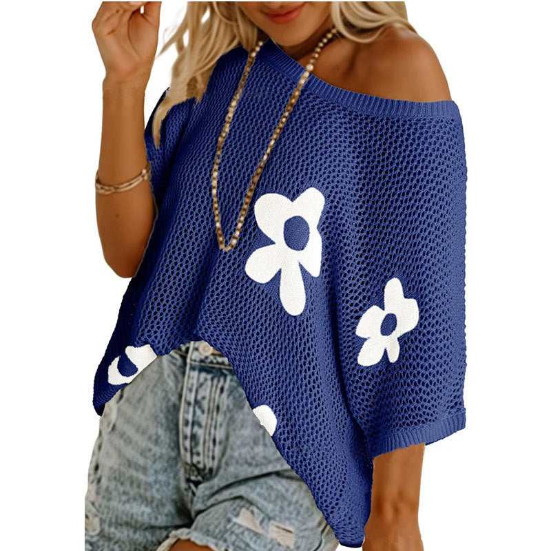VVZ Women's Lightweight Knitted Pullover