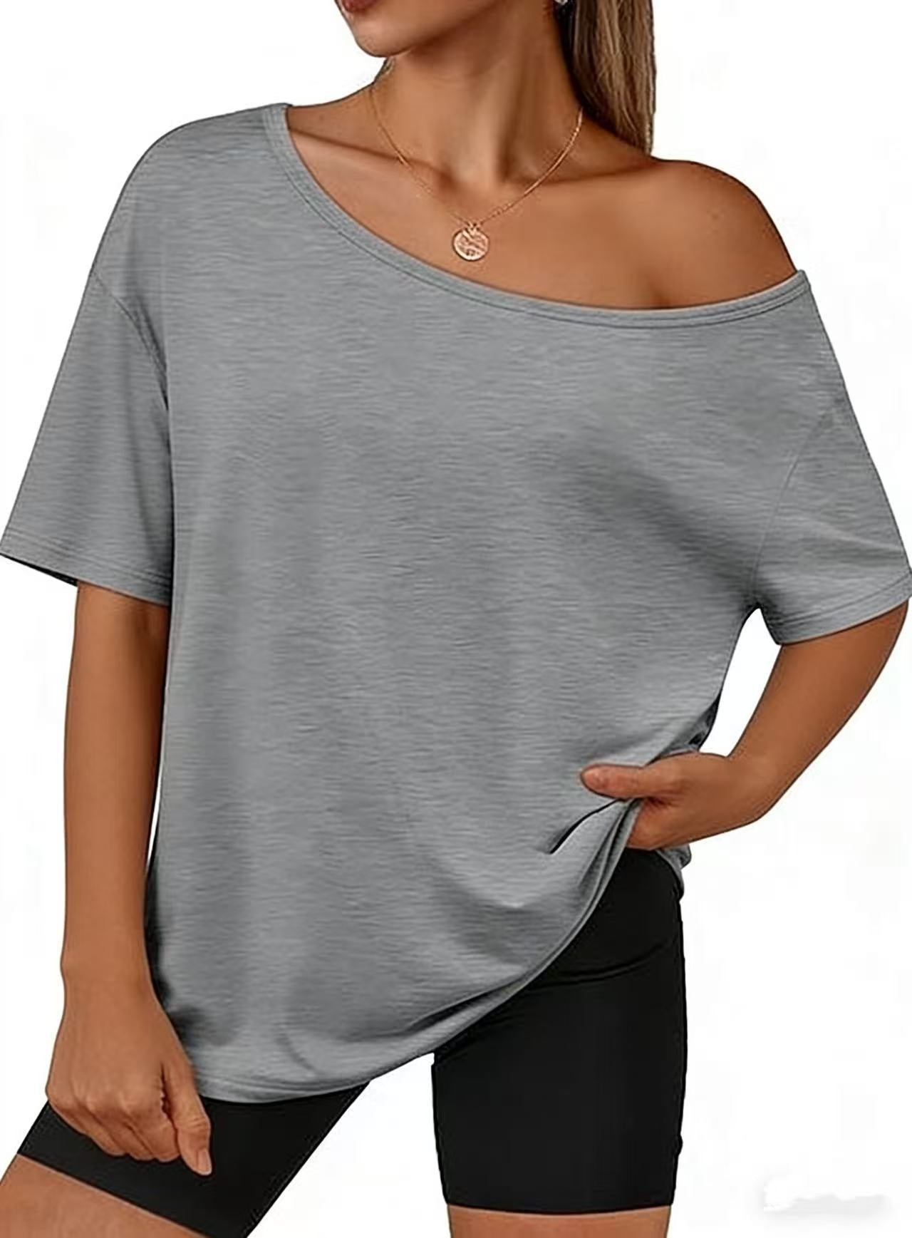 VVZ Oversized Relaxed Fit Everyday Top