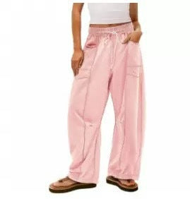 VVZ Women's High Waisted Barrel Sweatpants