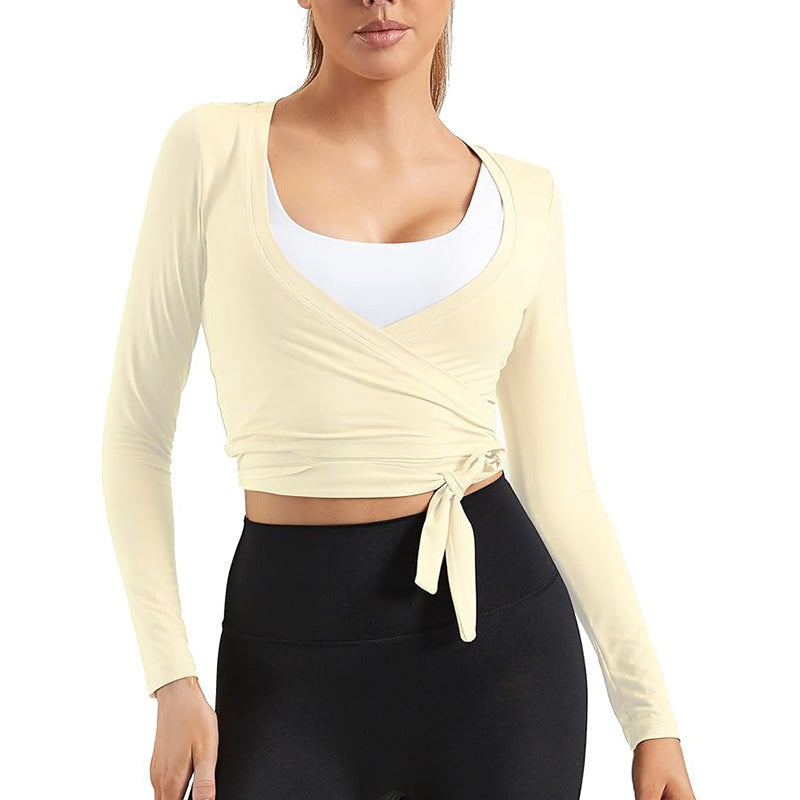 VVZ Women's Fashion Aesthetic Solid-Color Lace-Up Top