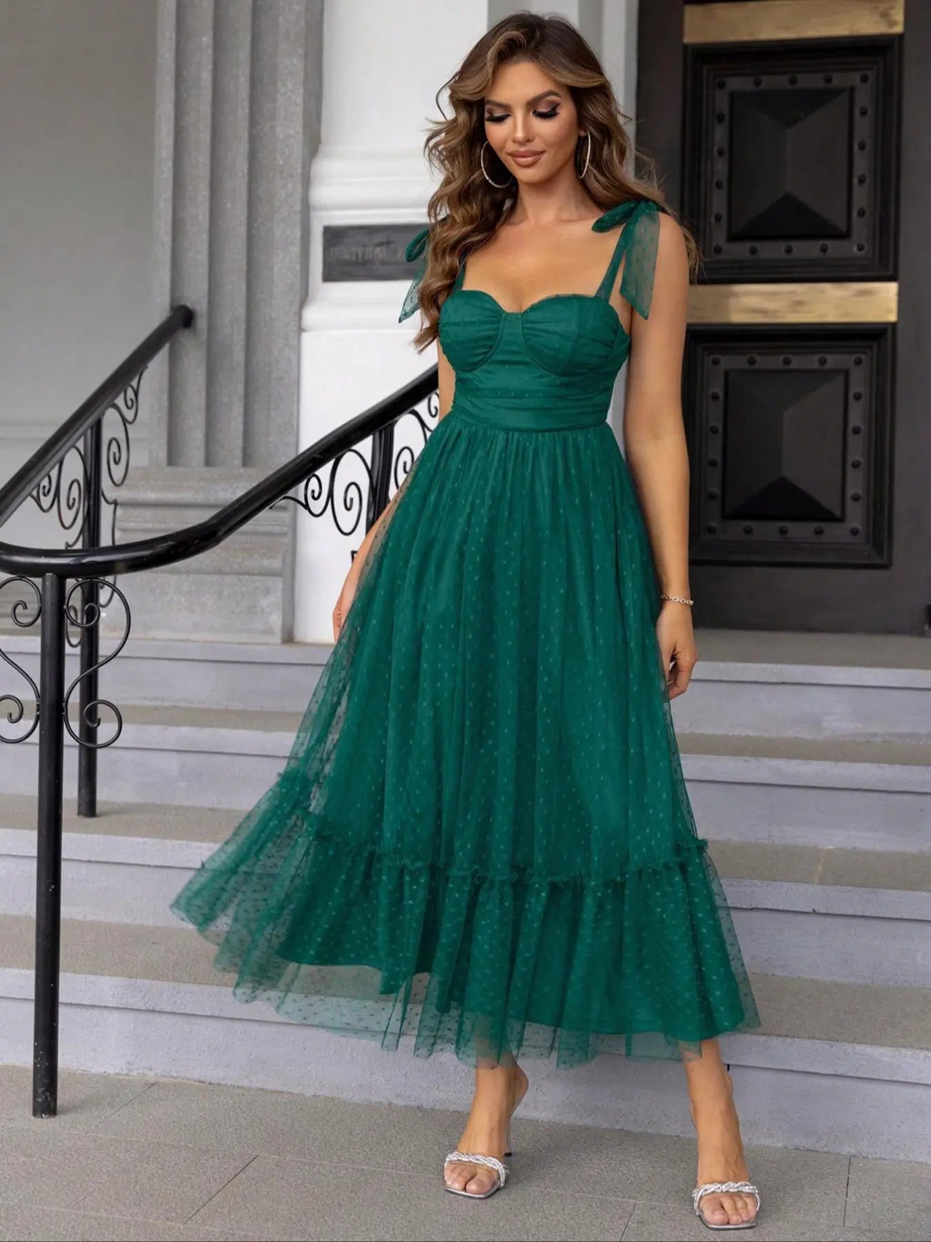 VVZ Strappy A-Line Dress