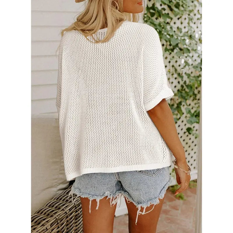 VVZ Women's Lightweight Knitted Pullover