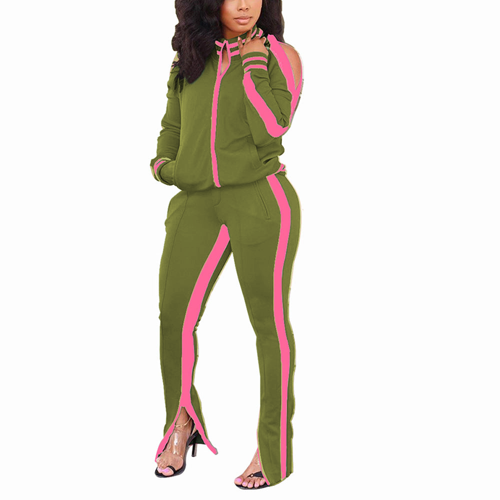VVZ Women Casual 2 Piece Outfit Long Pant Set