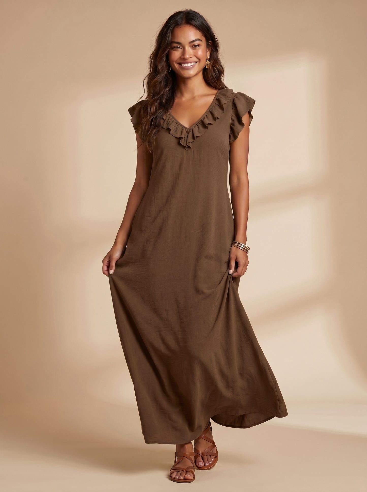 VVZ Women's casual maxi skirt