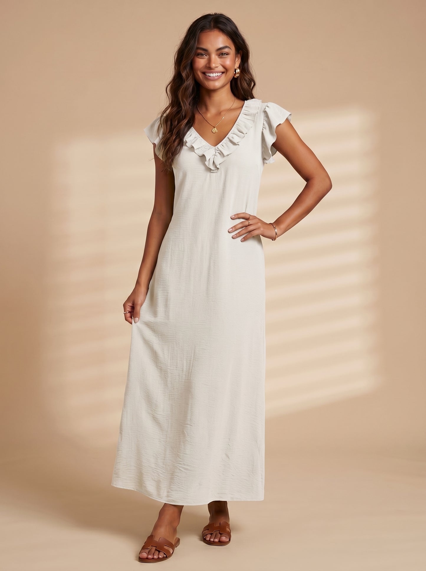VVZ Summer Bohemian-Style Maxi Dress