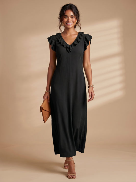 VVZ Summer Bohemian-Style Maxi Dress